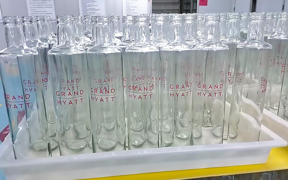 500ml Glass Water Bottle With Custom Logo