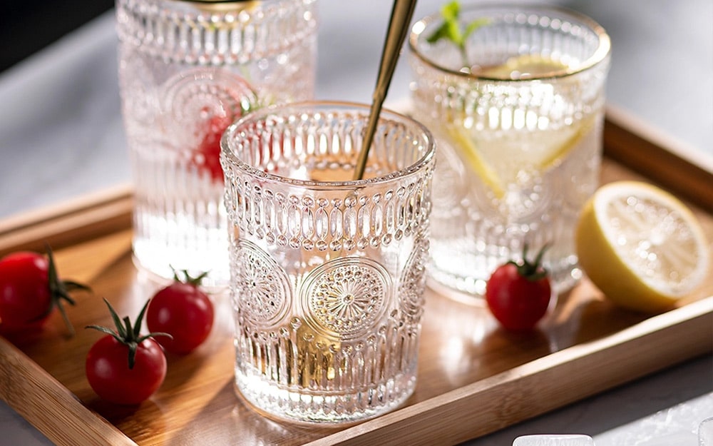 juice drinking glasses