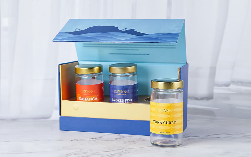 250ml Glass Round Preserving Jar with Golden Lid For Malaysia Customer