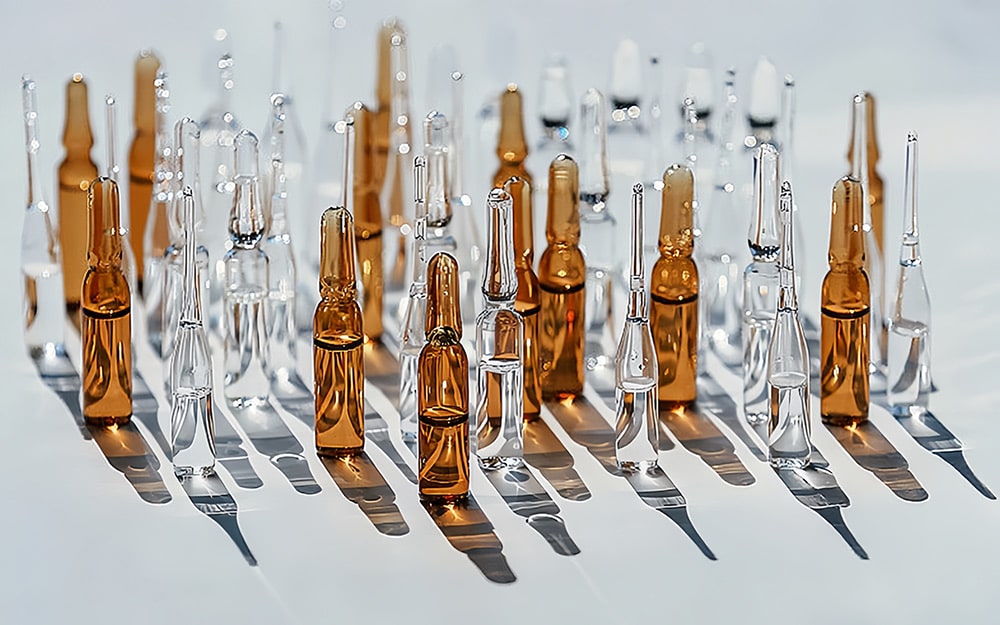Glass ampoule vial