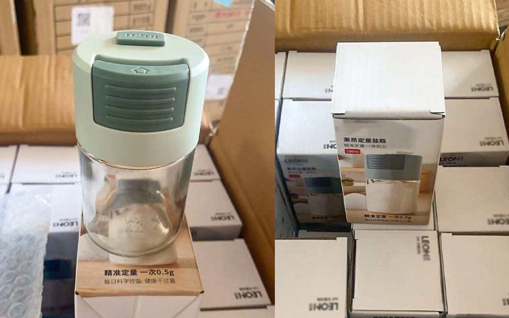 Customized 100ml Quantitative Seasoning Jar and color boxes