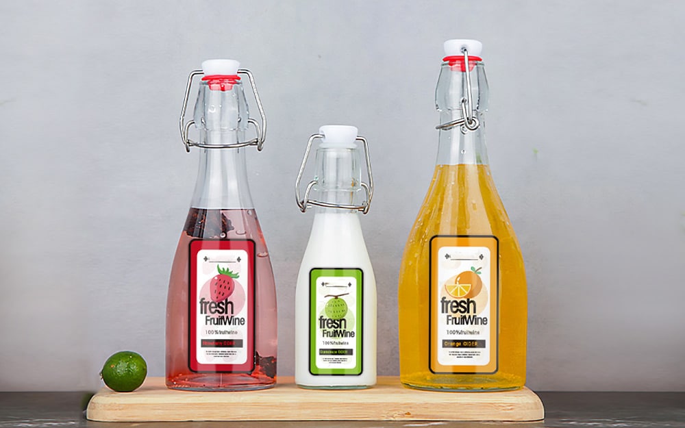 bulk flip top bottles