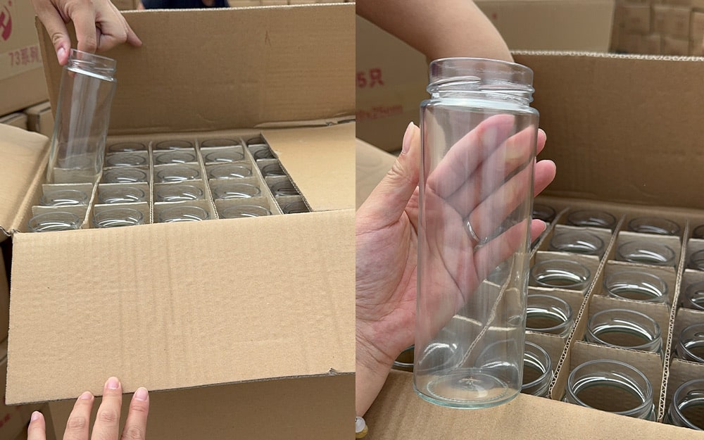 380ml Glass Ergo Jars